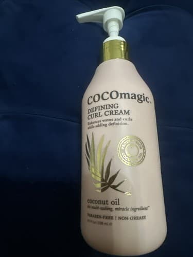 COCOMAGIC DEFINING CURL CREAM 8 OZ COCONUT OIL/ 3/4 Full - Image 1