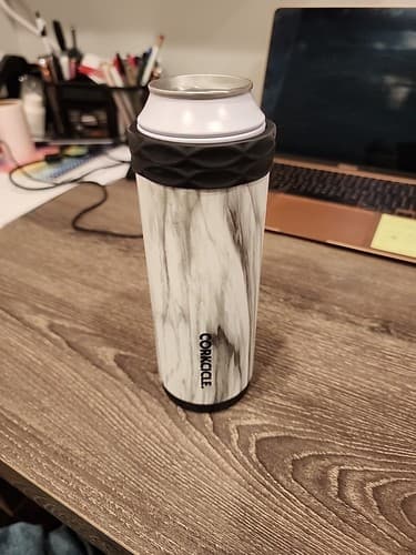 Corkcicle Slim Arctican - 12oz Can Cooler Holder SnowDrift - Image 1