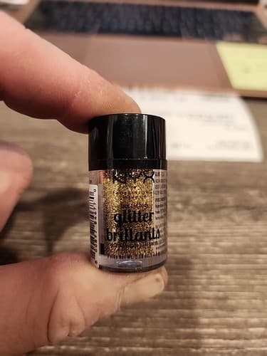 NYX Professional Makeup Face & Body Glitter, Gold - Image 1