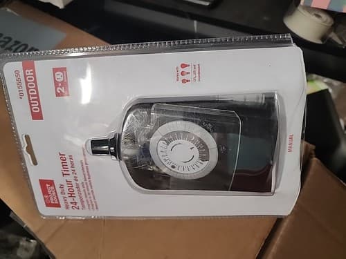 Project Source 2-Outlet Plug-In Countdown Lighting Timer - Image 1
