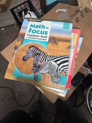 Math in Focus: Singapore Math: Student Edition, Book A Grade 5 2015 - GOOD - Image 1