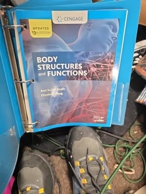 Body Structures and Functions - Binber Form, by Scott Ann; Fong - Very Good - Image 1