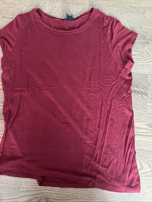 Rue 21 Short Sleeve Shirt Womens Large Red - Image 1