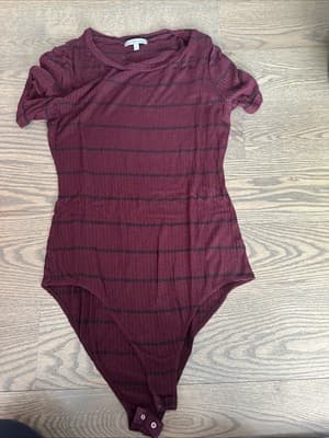 Charlotte Russe Bodysuit Women’s Medium Short Sleeve - Image 1