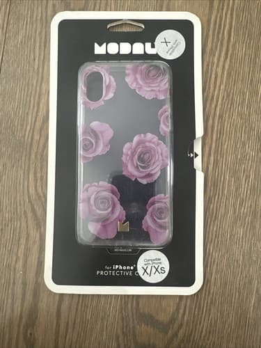 Uunique Hardshell Case for Apple iphone Xs/X - Purple Flower - Image 1