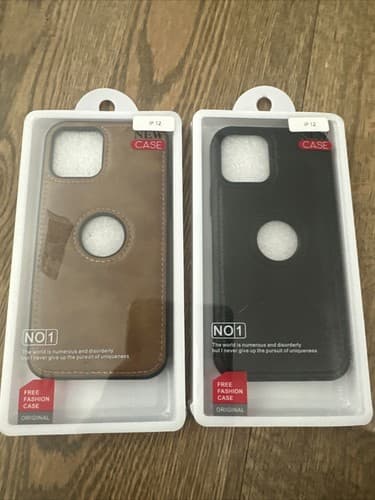 Fashion Case For iPhone 12 Hard Case Cover 2 Pack - Image 1