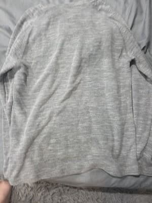 10 Trees Organic Cotton Blend Pullover Hoodie Sweatshirt Men's Size L Gray - Thumbnail 3