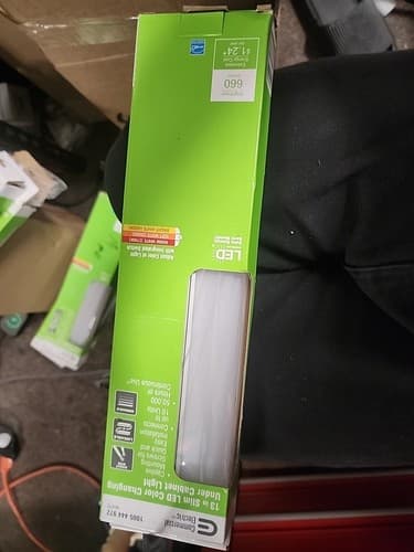 Commercial Electric 13 in. Slim LED Color Changing Under Cabinet Light New - Image 1