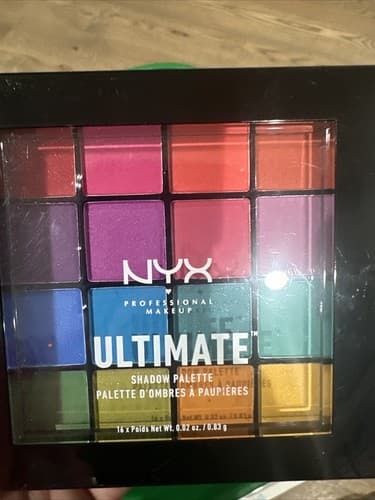 NYX ULTIMATE SHADOW PALETTE - BRIGHTS (USP04) - New - Image 1