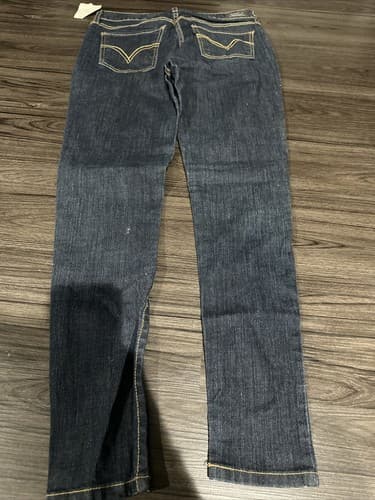 Levis 535 Jeans Juniors Size 11 M Skinny Mid-rise - Thumbnail 3