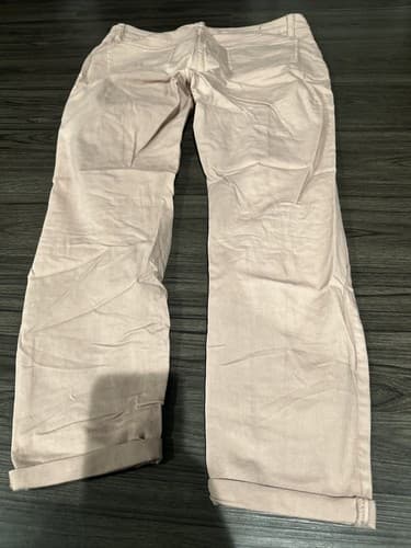 Angel Kiss Juniors Pink Denim Jeans, Size 13 Skinny Mid Rise - Thumbnail 2