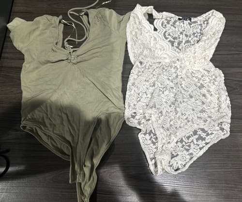 2 Of Woman’s Ambiance body suits Size Medium - Image 1