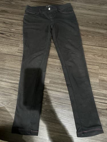 Roca Wear Skinny Leg Black Jeggings, Juniors Size 7 - Image 1