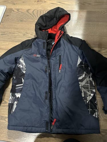 ZeroXposur ZX360 Kids Blue Navy Snow Jacket Size Large 14/16 - Image 1