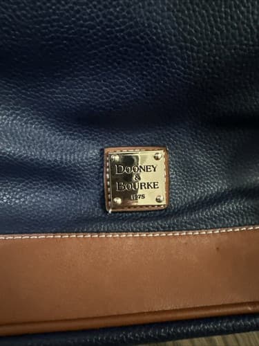 Dooney and Bourke Bitsy Bag Black Pebble Leather Mini Crossbody Single Strap - Thumbnail 3