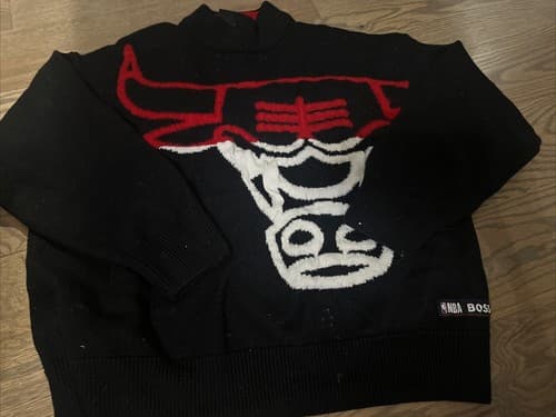 Hugo Boss x NBA Chicago Bulls Knit Sweater Jumper Size XL Boys - Image 1