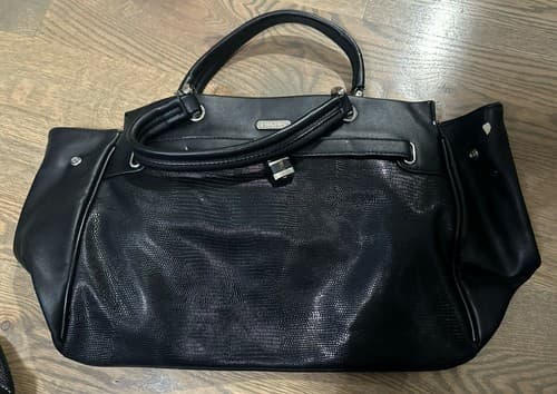 Pink Stix Women's Black Purse Handbag - Image 1