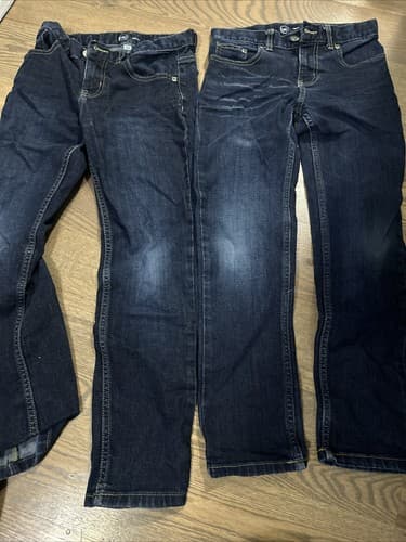 Wonder Nation Girls Jeans Size 10 Slim Lot Of 2 - Image 1
