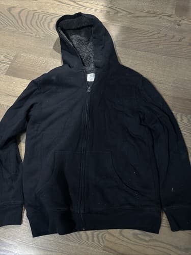 Mens Youth Urban Pipeline The Ultimate Hoodie Black Zipper Front Size Large - Image 1
