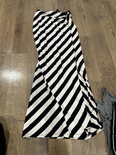Massimo Design History Black & White Strapless Dress Size S/P - Image 1