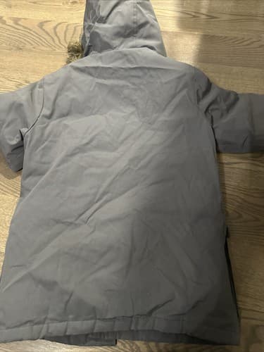 GAP KIDS Girls Winter Jacket Puffer Cold Control Full Zip Hooded MEDIUM - Thumbnail 3
