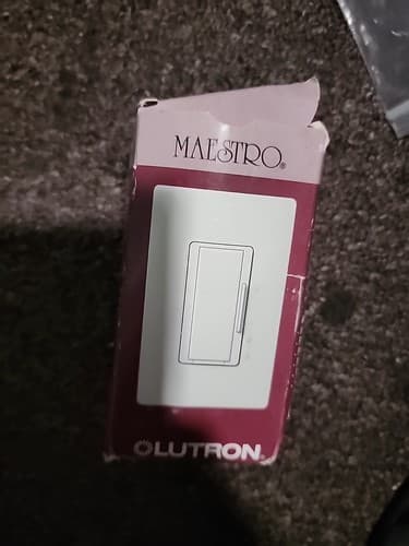 Lutron MA-600-IV Maestro 120V 60 Hz Dimmer Switch Ivory - Image 1