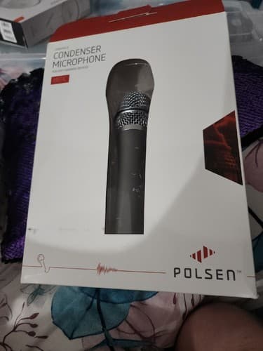 Polsen HH-IC Handheld Condenser Microphone for iOS /Android Devices- Open Box - Image 1