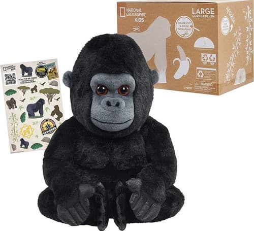 National Geographic Kids Large Stuffed Animal, 15-Inch Super Soft and Hyper-Real - Image 1