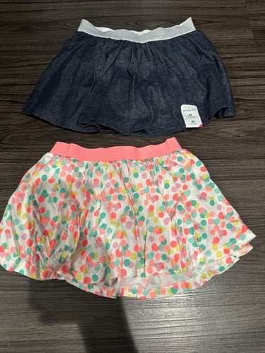 4T Toddler Girls Skorts (Lot of 2) Skirt Garanimals,Jumping Beans Disney - Image 1
