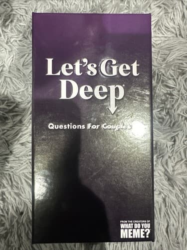 Lets Get Deep Questions For Couples Game 500 Cards - Image 1