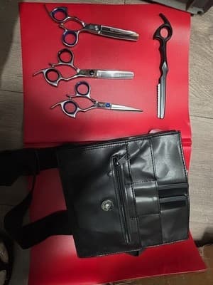 Shark Fin Professional Cosmology Hair Cutting Shears and Tools - Image 1