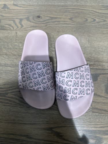 MCM Pool Slides Sandals Women Size 36 US 6 Pink - Image 1