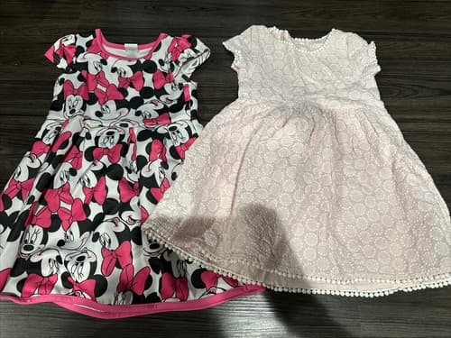 Disney Minnie Mouse And Genuine Kids Pink Toddler Girl Dress Size 5T - Image 1