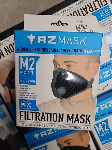 RZ Mask M2 Mesh Air Filtration Face Protection Dust Mask with 99.9% Effective - Image 1