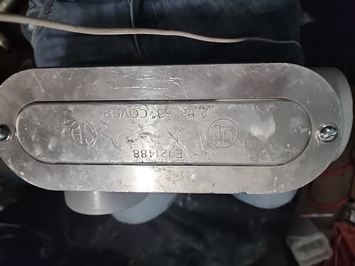 3" LR Aluminum Conduit Body E 121488, Unbranded - Thumbnail 3