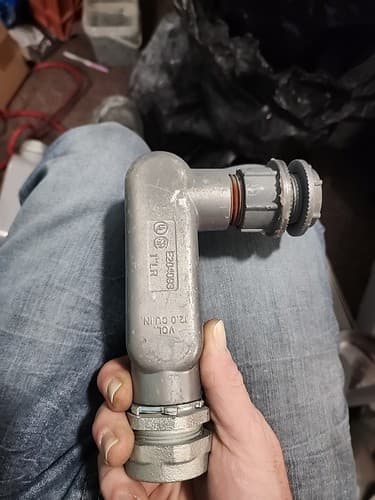 1" LR E121488 Conduit Elbow Outlet Body - Thumbnail 2