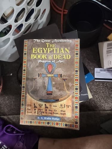 EGYPTIAN BOOK OF THE DEAD, THE : PAPYRUS OF ANI (THE GREAT By Budge & E. Book - Image 1