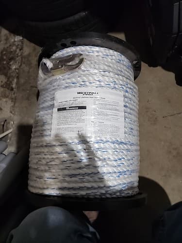 300ft WestFall Pro 5/8 Inch Snaphook Lifeline - Image 1