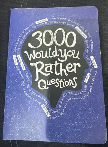3000 Would You Rather Questions Hardcover - Image 1