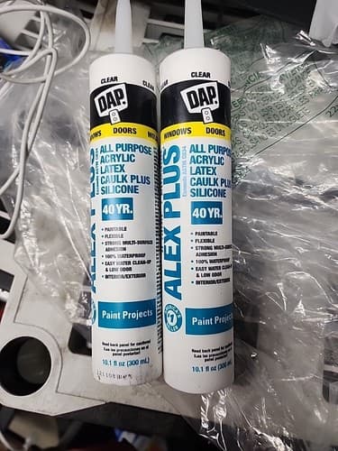 Alex Plus Acrylic Latex Caulk, Clear, 10.1-oz. 7079818156(2 Pack) - Image 1