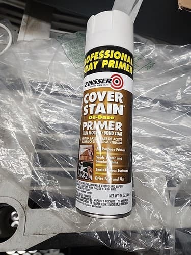 Rust-Oleum Corporation 03609 Cover Stain Oil Base Primer, 16-Ounce, White - Image 1