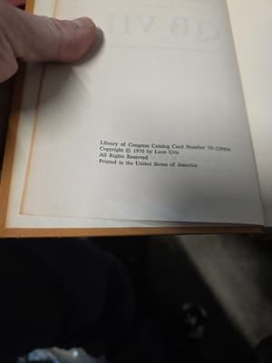 QB VII by Leon Uris 1970 1st Edition Double Day vintage - Thumbnail 2