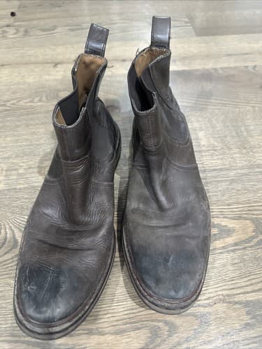 Cole Haan Men Midland Brown Leather Grand OS Chelsea Office Boots size 9 - Image 1