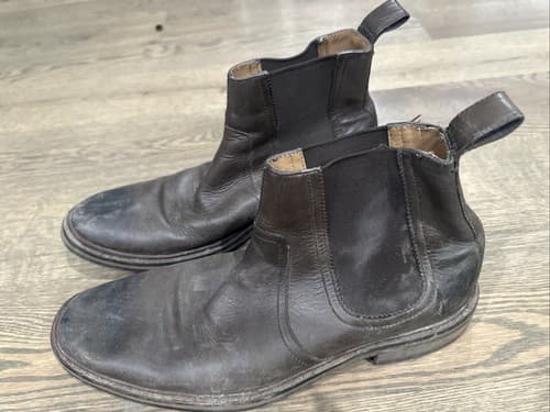 Cole Haan Men Midland Brown Leather Grand OS Chelsea Office Boots size 9 - Thumbnail 2