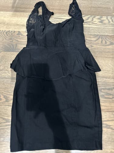 Juniors medium black dress Charlotte Russe - Image 1