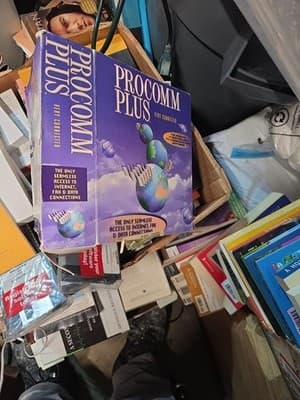 Procomm Plus Very Connected User Guide Installation Floppy Disk Data Storm - Image 1