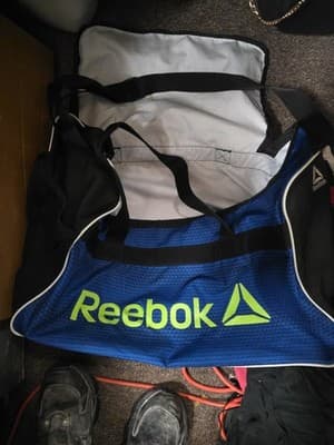 EUC Reebok Garnet Medium Duffle Bag Blue - Thumbnail 3