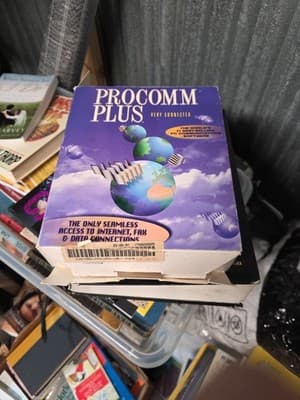 Procomm Plus Very Connected User Guide Installation Floppy Disk Data Storm - Thumbnail 2