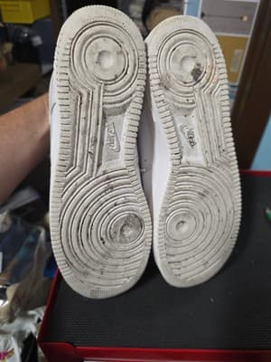 Nike Air Force 1 White Size 12 - Thumbnail 4