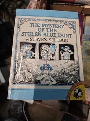 Mystery of the Stolen Blue Paint by Steven Kellogg (1986, Trade Paperback) - Image 1